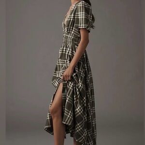 Anthropologie Katerina Plaid NEW